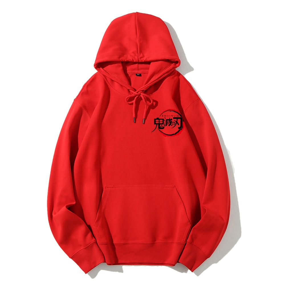 Demon Slayer Cotton Unisex Anime Hoodie