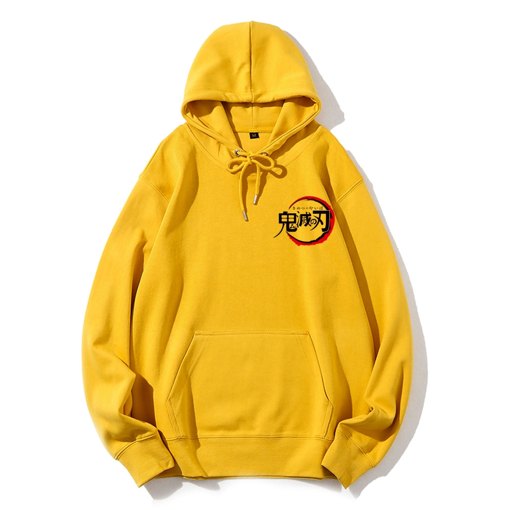 Demon Slayer Cotton Unisex Anime Hoodie