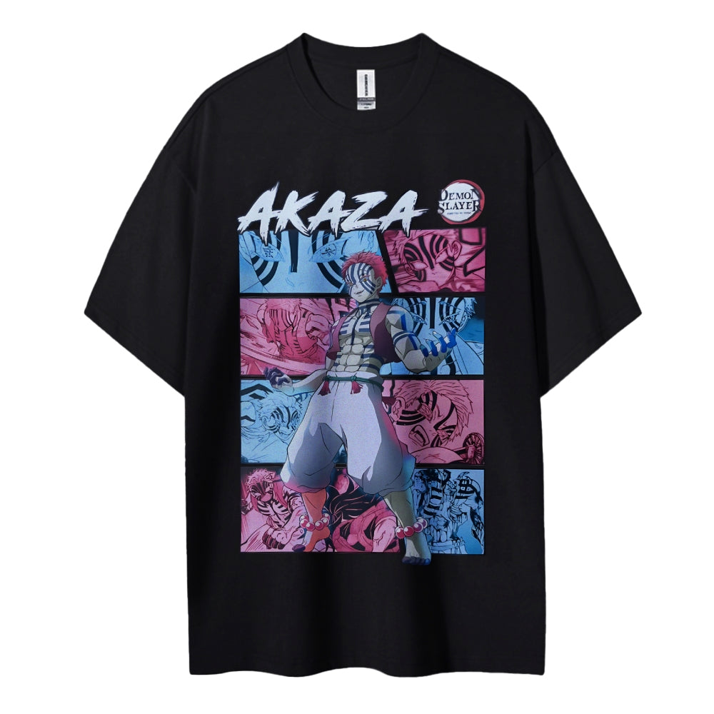 Demon Slayer Cotton Unisex Crew Neck Anime T-Shirt