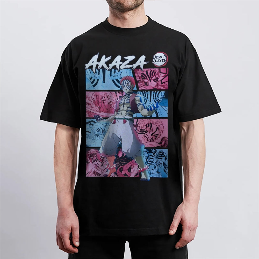 Demon Slayer Cotton Unisex Crew Neck Anime T-Shirt