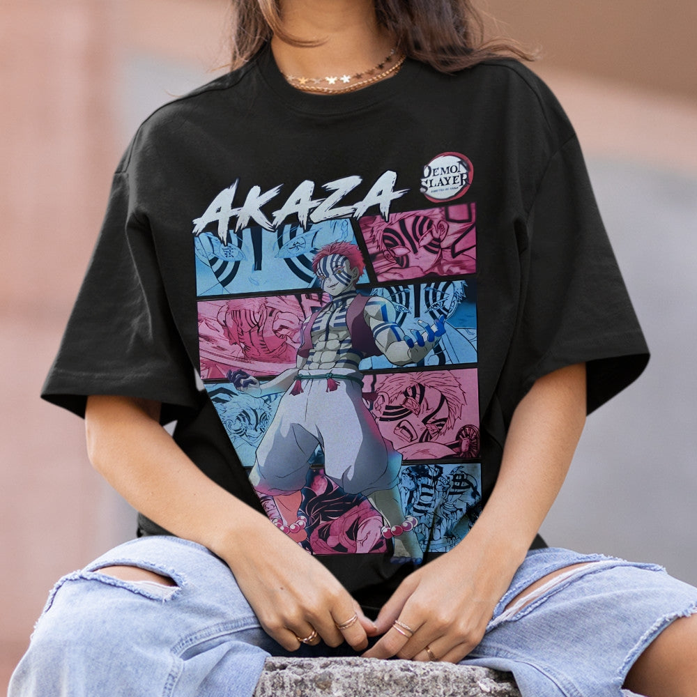 Demon Slayer Cotton Unisex Crew Neck Anime T-Shirt