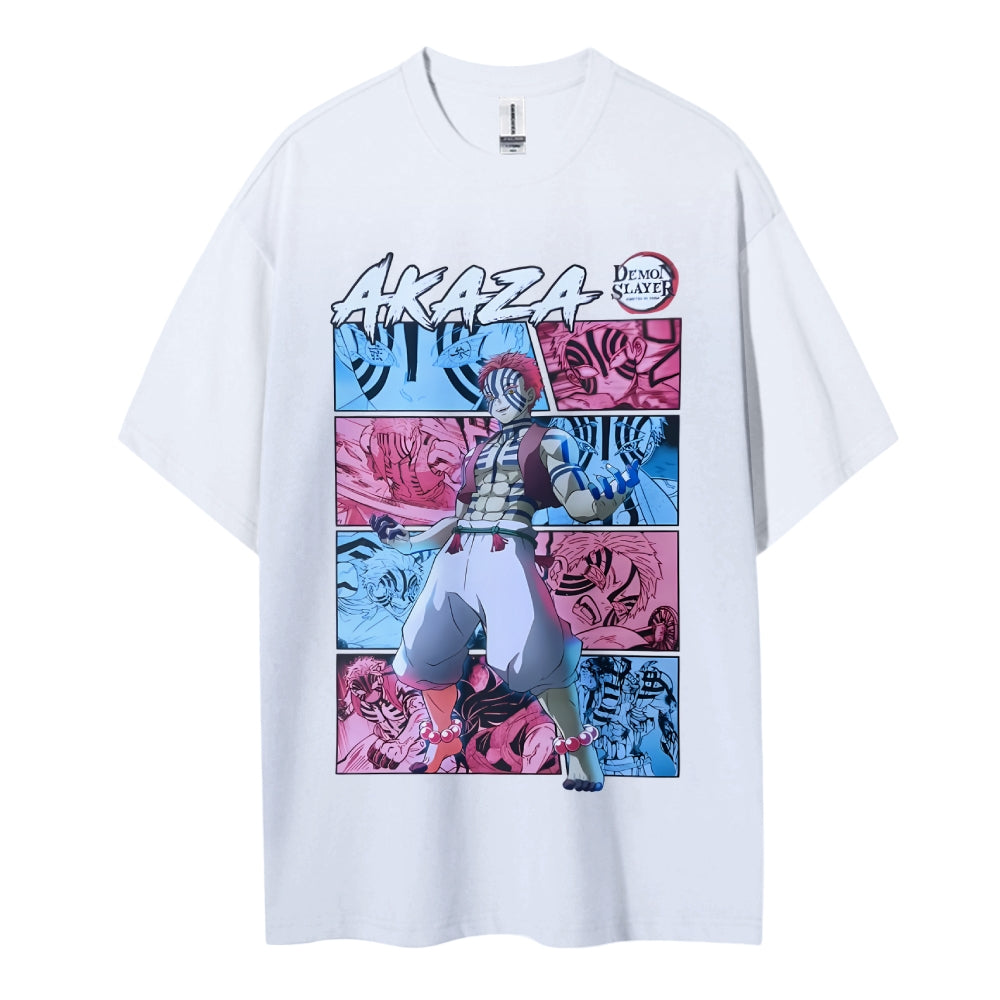 Demon Slayer Cotton Unisex Crew Neck Anime T-Shirt