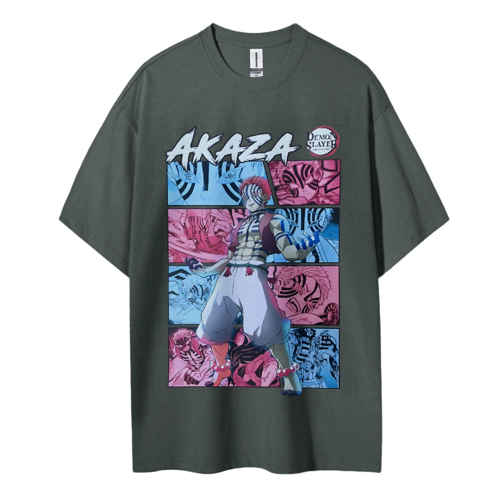 Demon Slayer Cotton Unisex Crew Neck Anime T-Shirt