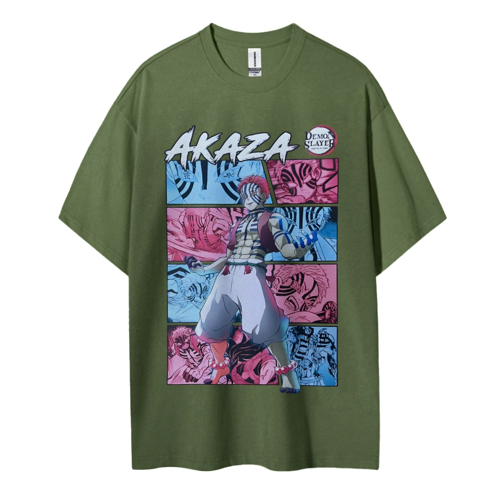 Demon Slayer Cotton Unisex Crew Neck Anime T-Shirt
