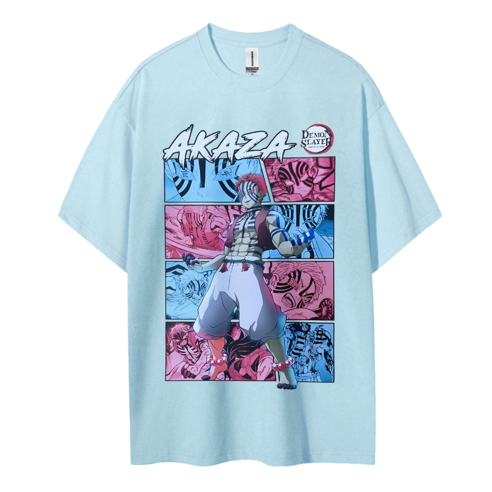 Demon Slayer Cotton Unisex Crew Neck Anime T-Shirt