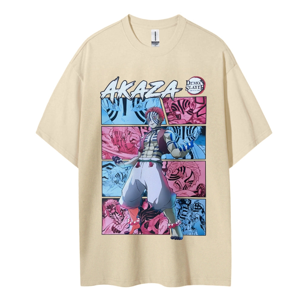 Demon Slayer Cotton Unisex Crew Neck Anime T-Shirt