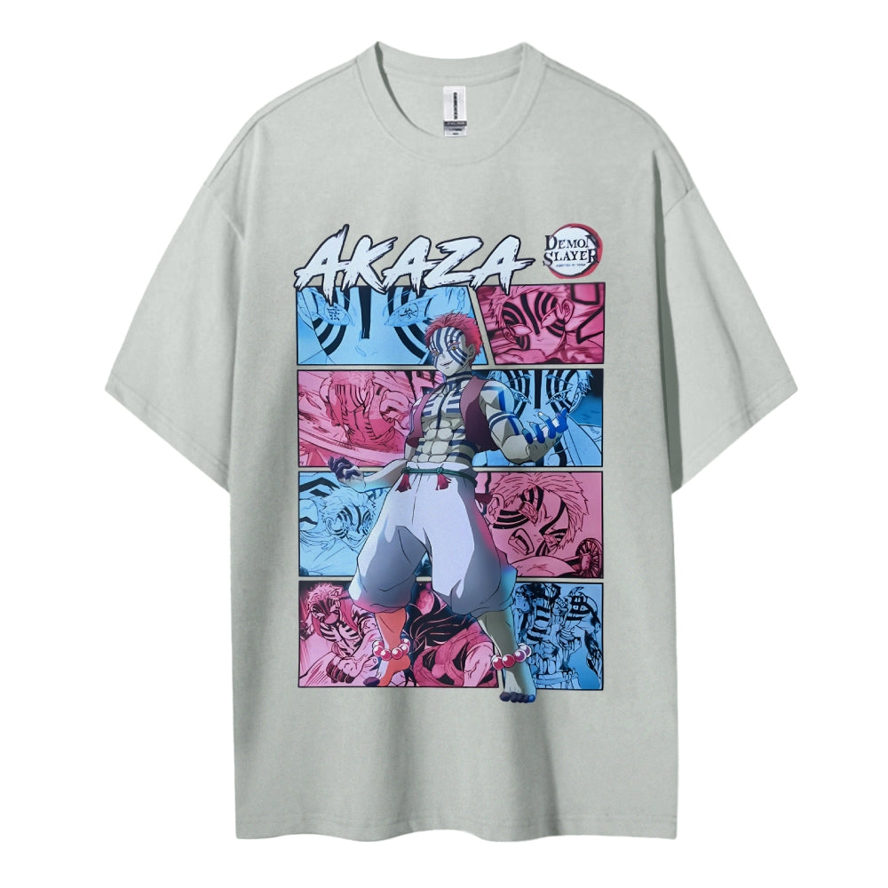 Demon Slayer Cotton Unisex Crew Neck Anime T-Shirt