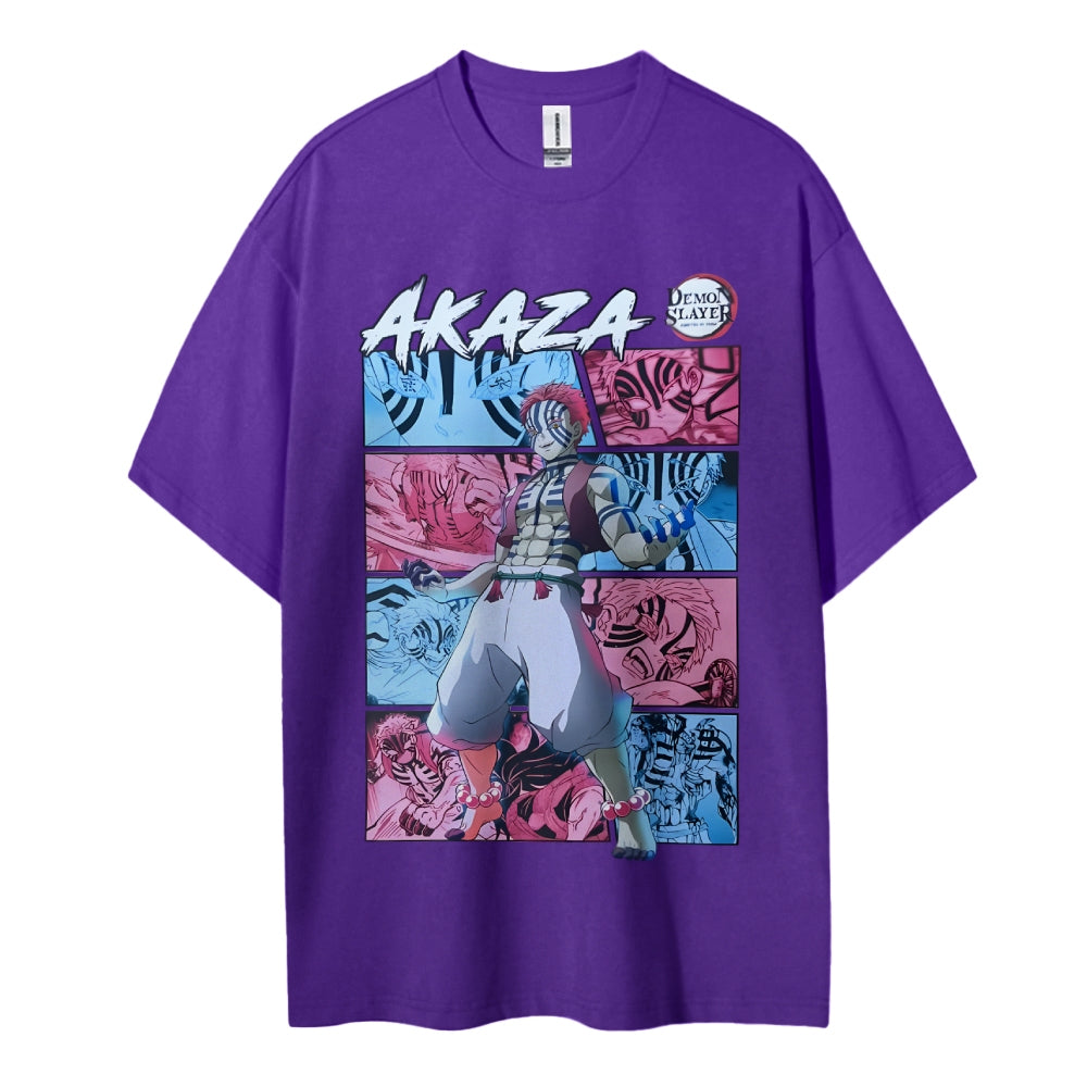 Demon Slayer Cotton Unisex Crew Neck Anime T-Shirt
