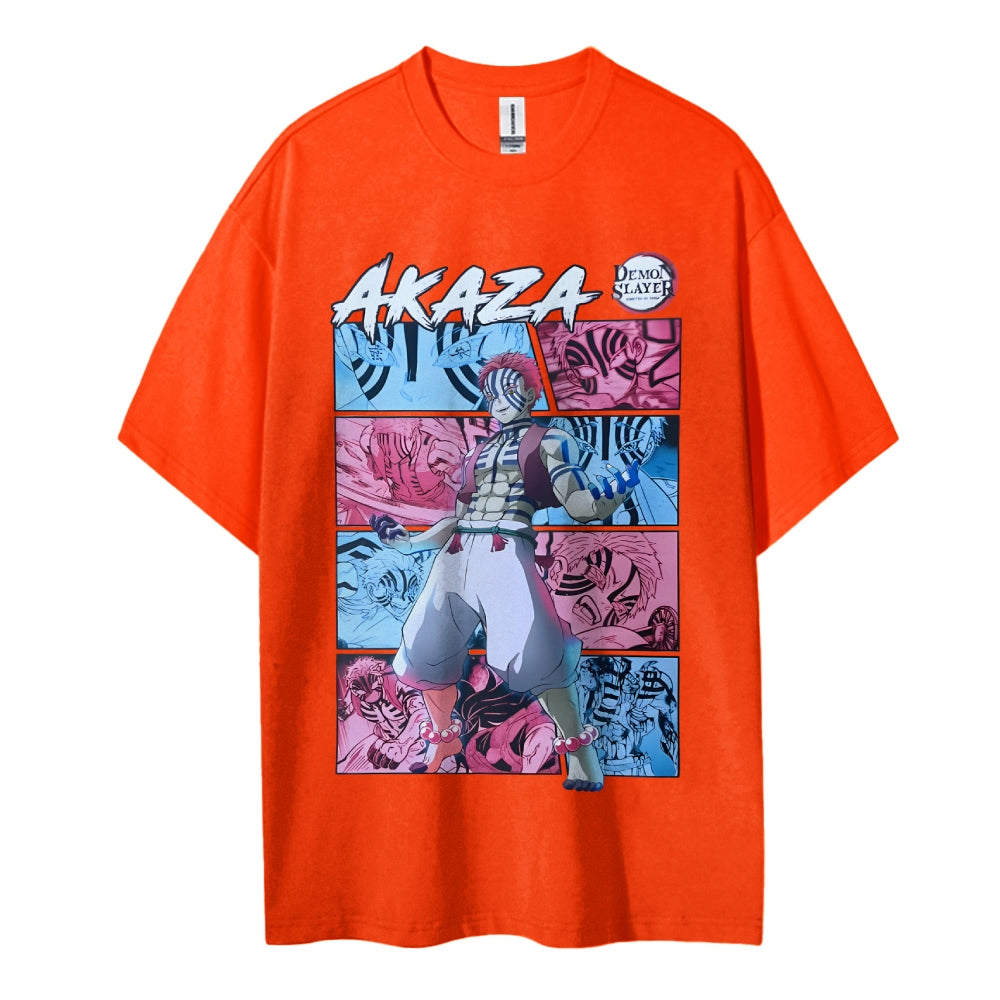 Demon Slayer Cotton Unisex Crew Neck Anime T-Shirt