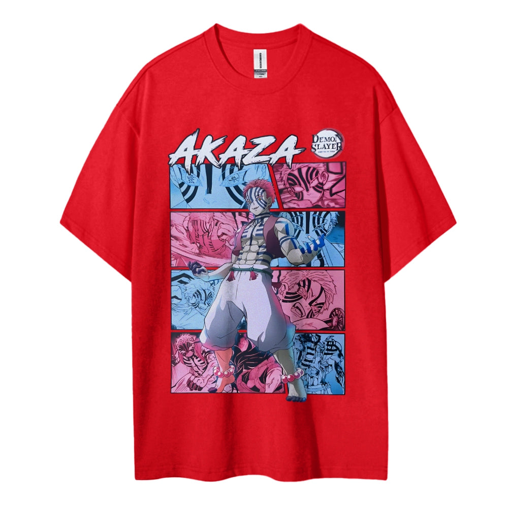 Demon Slayer Cotton Unisex Crew Neck Anime T-Shirt