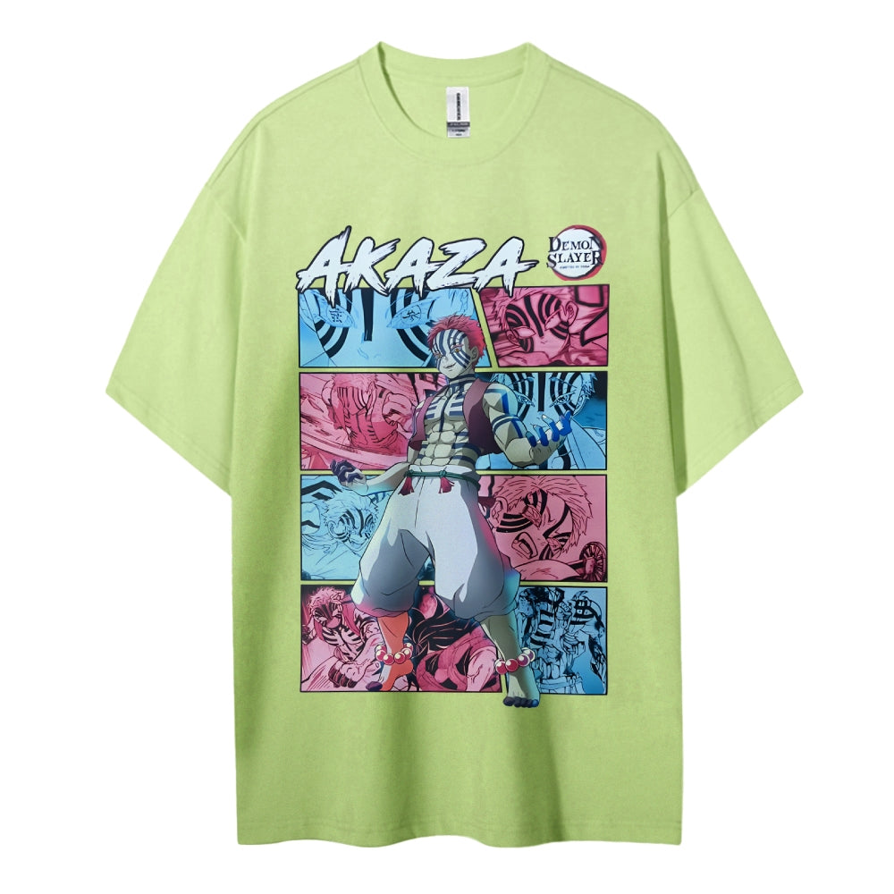 Demon Slayer Cotton Unisex Crew Neck Anime T-Shirt