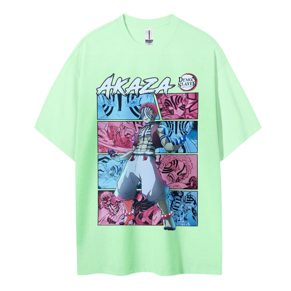 Demon Slayer Cotton Unisex Crew Neck Anime T-Shirt