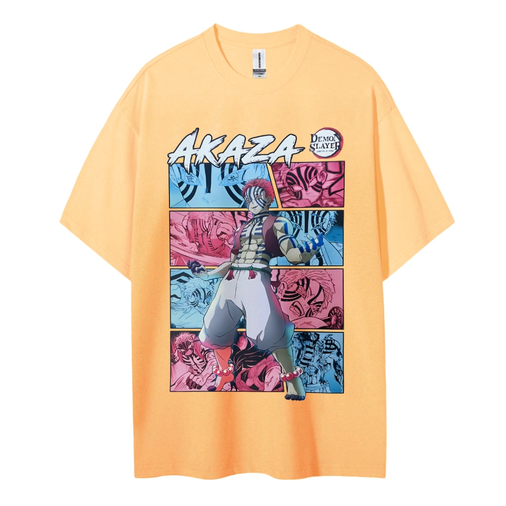 Demon Slayer Cotton Unisex Crew Neck Anime T-Shirt