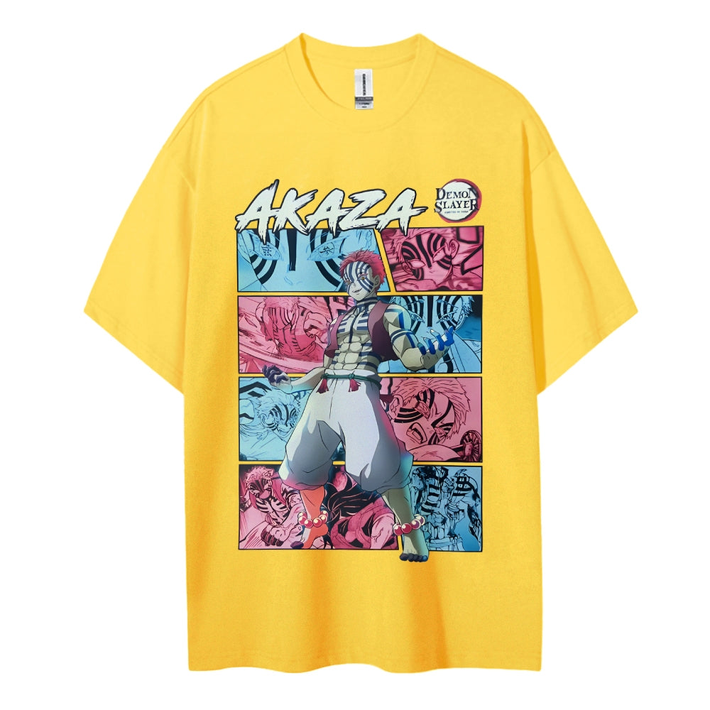 Demon Slayer Cotton Unisex Crew Neck Anime T-Shirt
