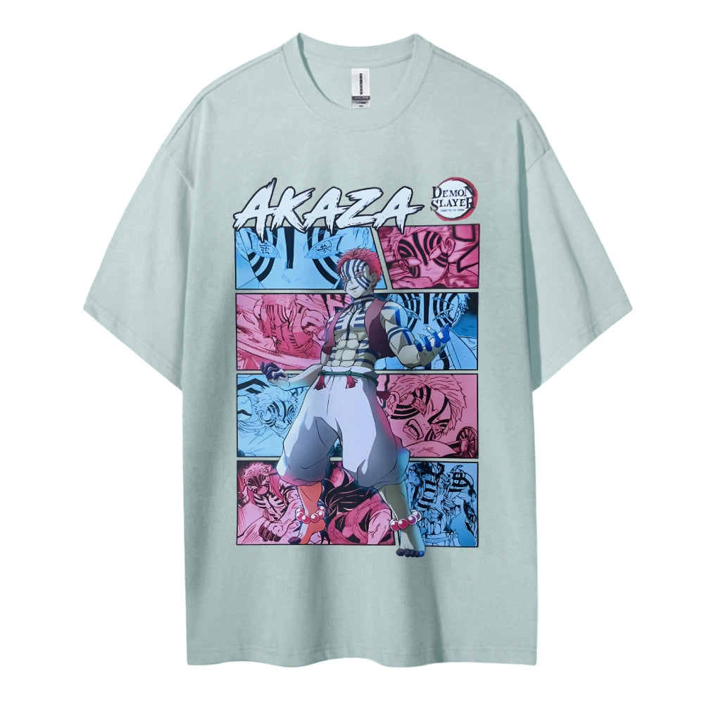 Demon Slayer Cotton Unisex Crew Neck Anime T-Shirt