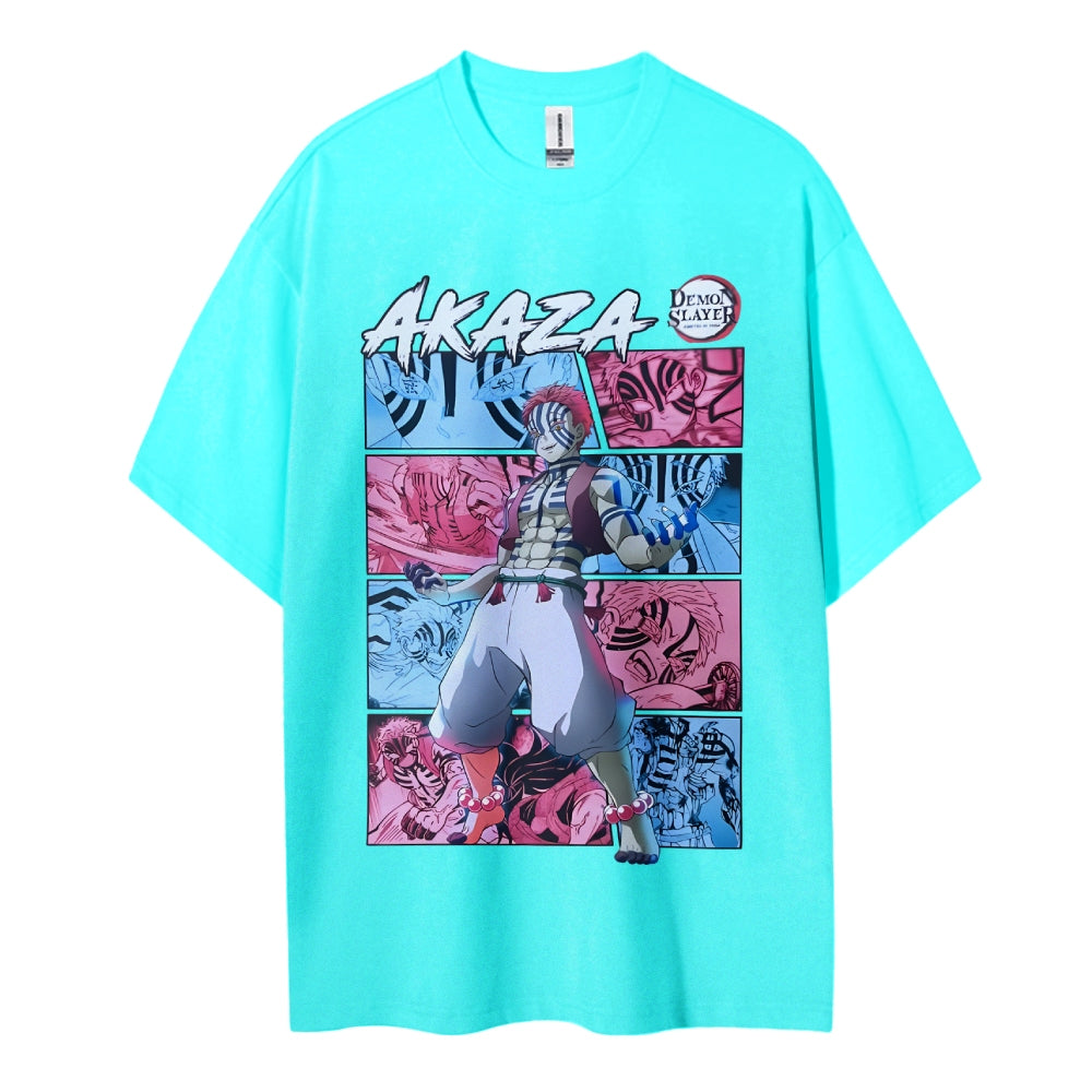 Demon Slayer Cotton Unisex Crew Neck Anime T-Shirt