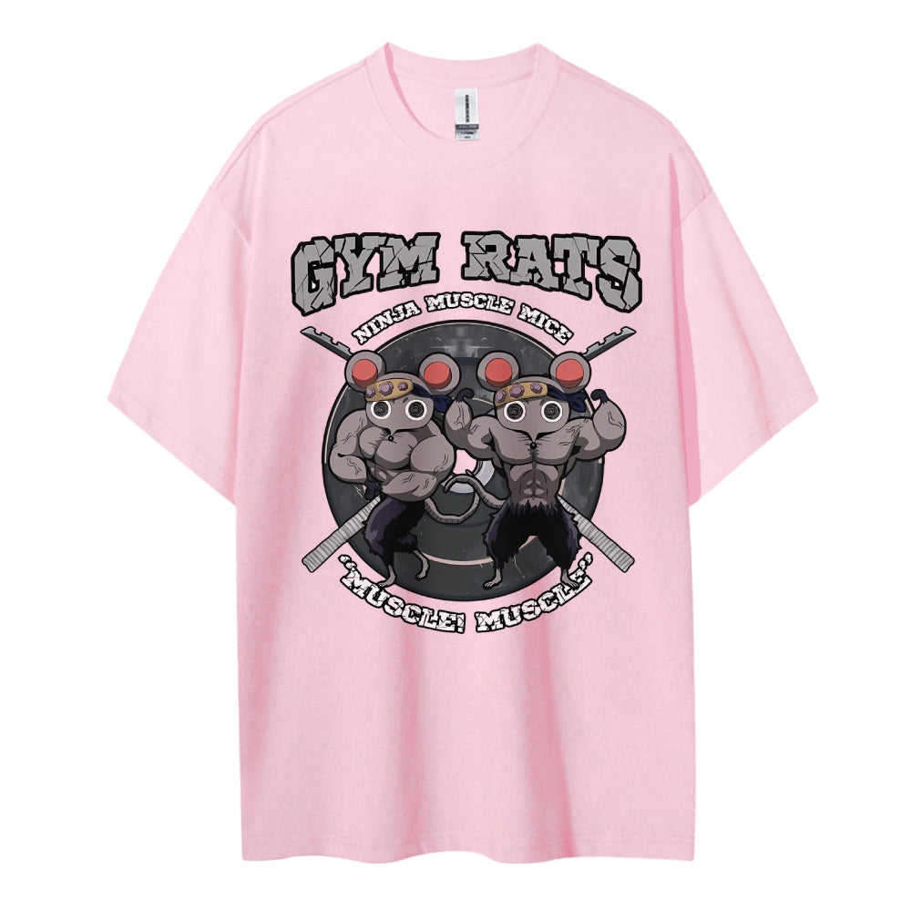 Demon Slayer Cotton Unisex Crew Neck Anime T-Shirt