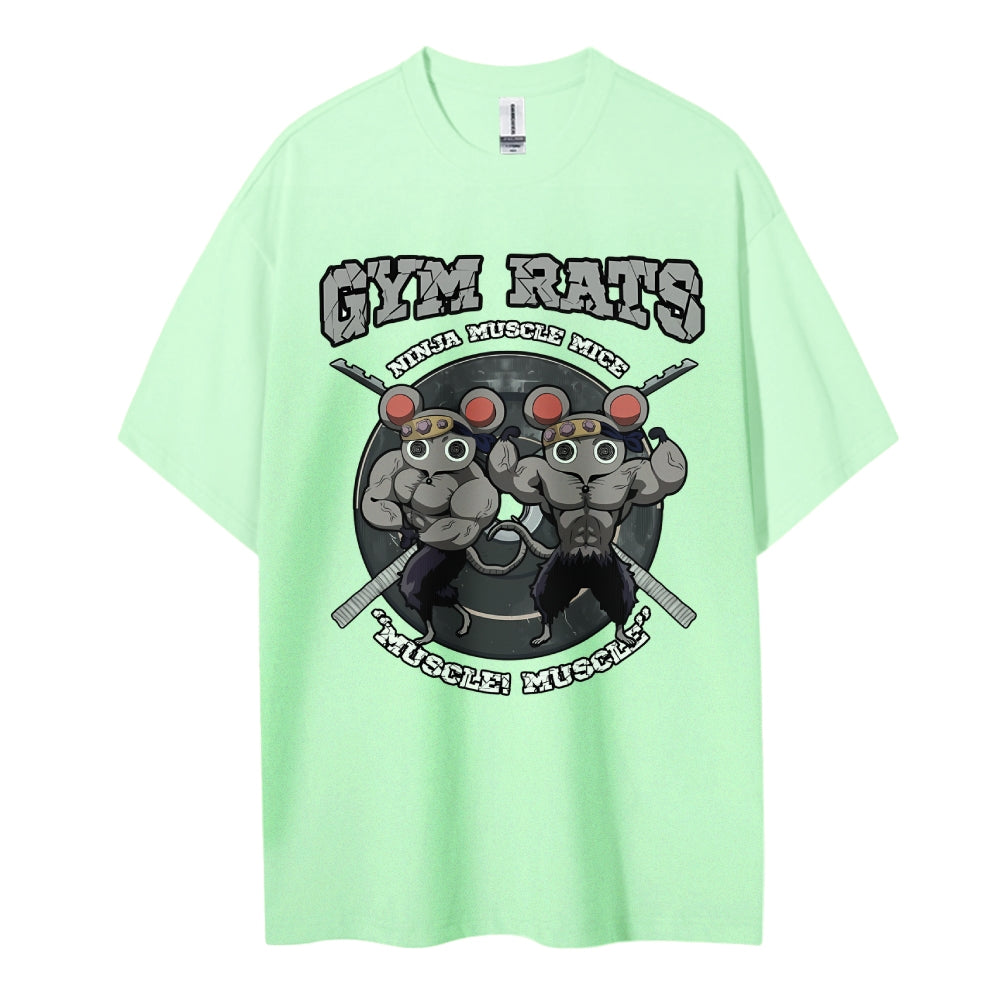 Demon Slayer Cotton Unisex Crew Neck Anime T-Shirt
