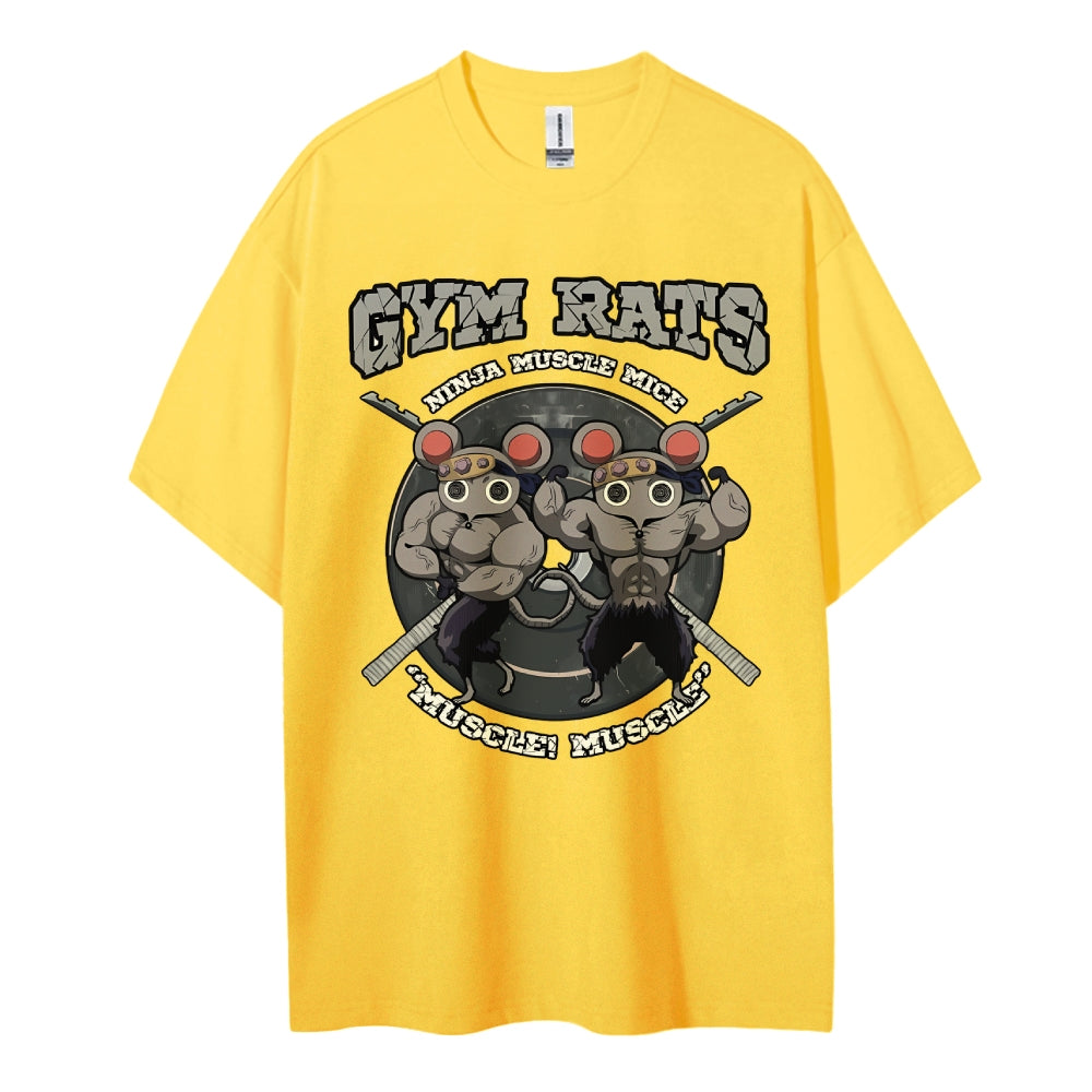 Demon Slayer Cotton Unisex Crew Neck Anime T-Shirt