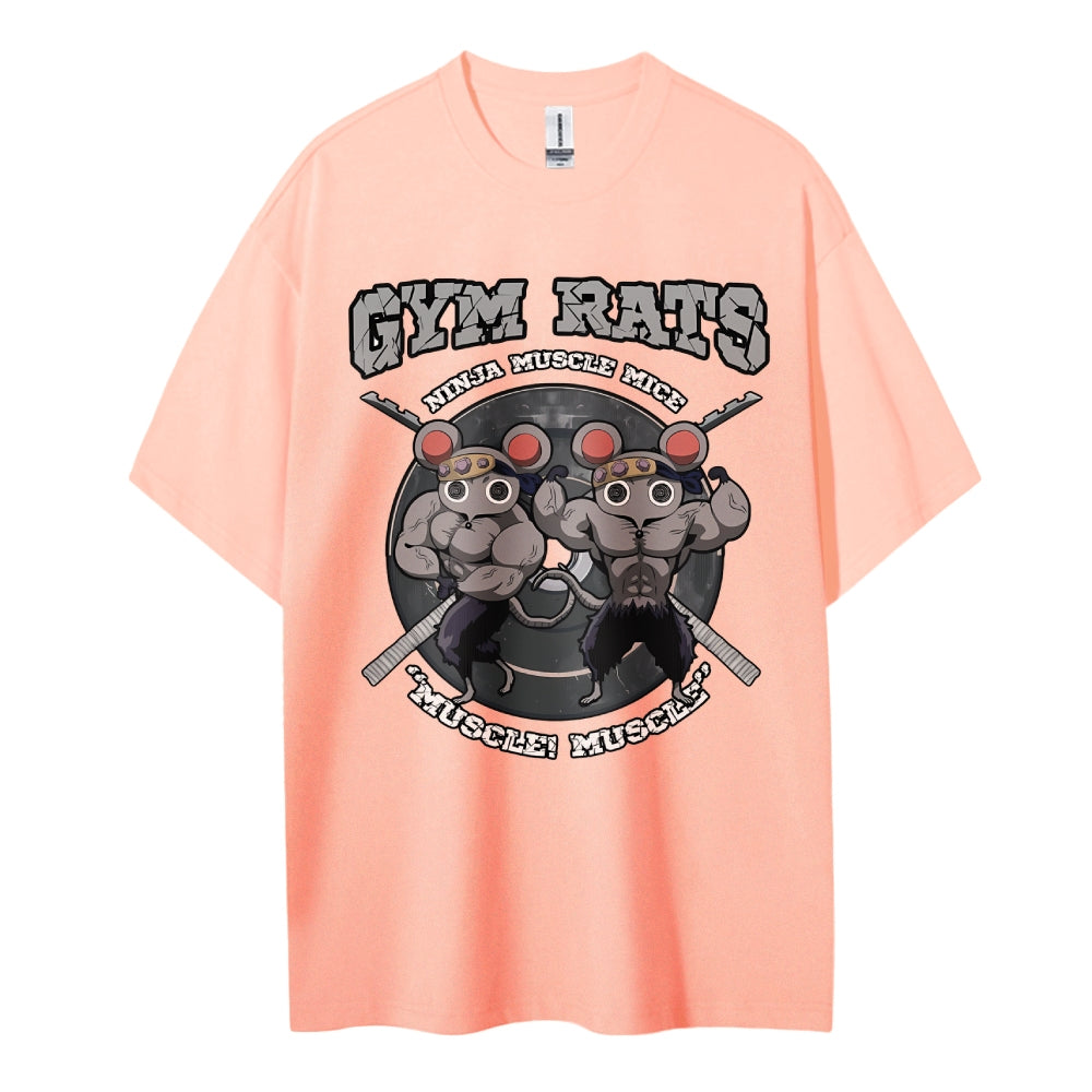 Demon Slayer Cotton Unisex Crew Neck Anime T-Shirt