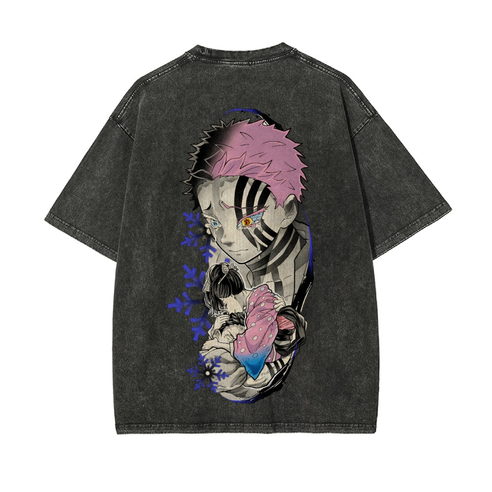 Vintage Oversized T-Shirt Demon Slayer
