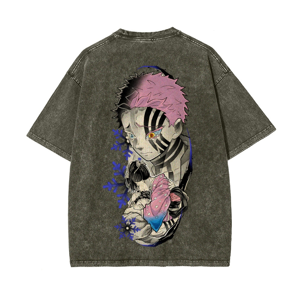 Vintage Oversized T-Shirt Demon Slayer