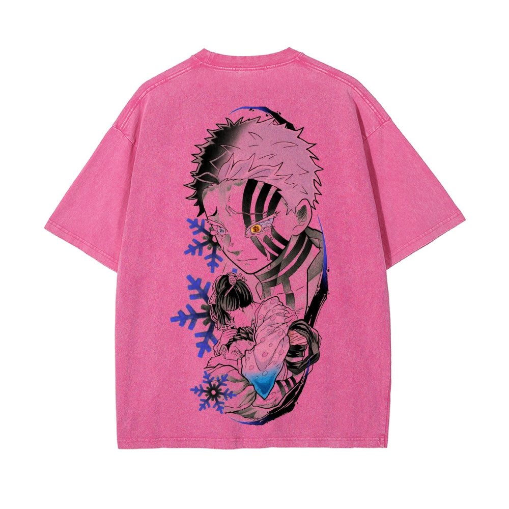 Vintage Oversized T-Shirt Demon Slayer
