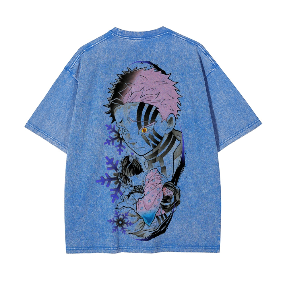 Vintage Oversized T-Shirt Demon Slayer