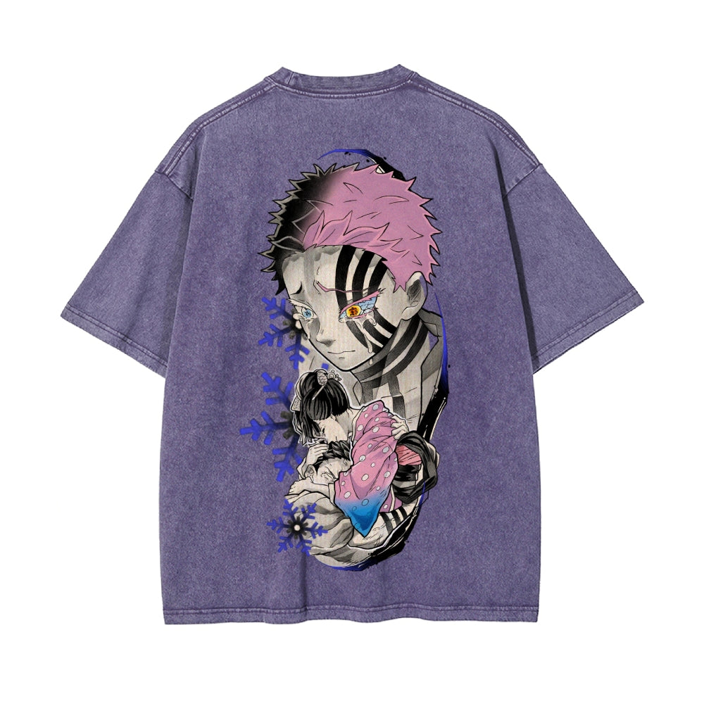 Vintage Oversized T-Shirt Demon Slayer