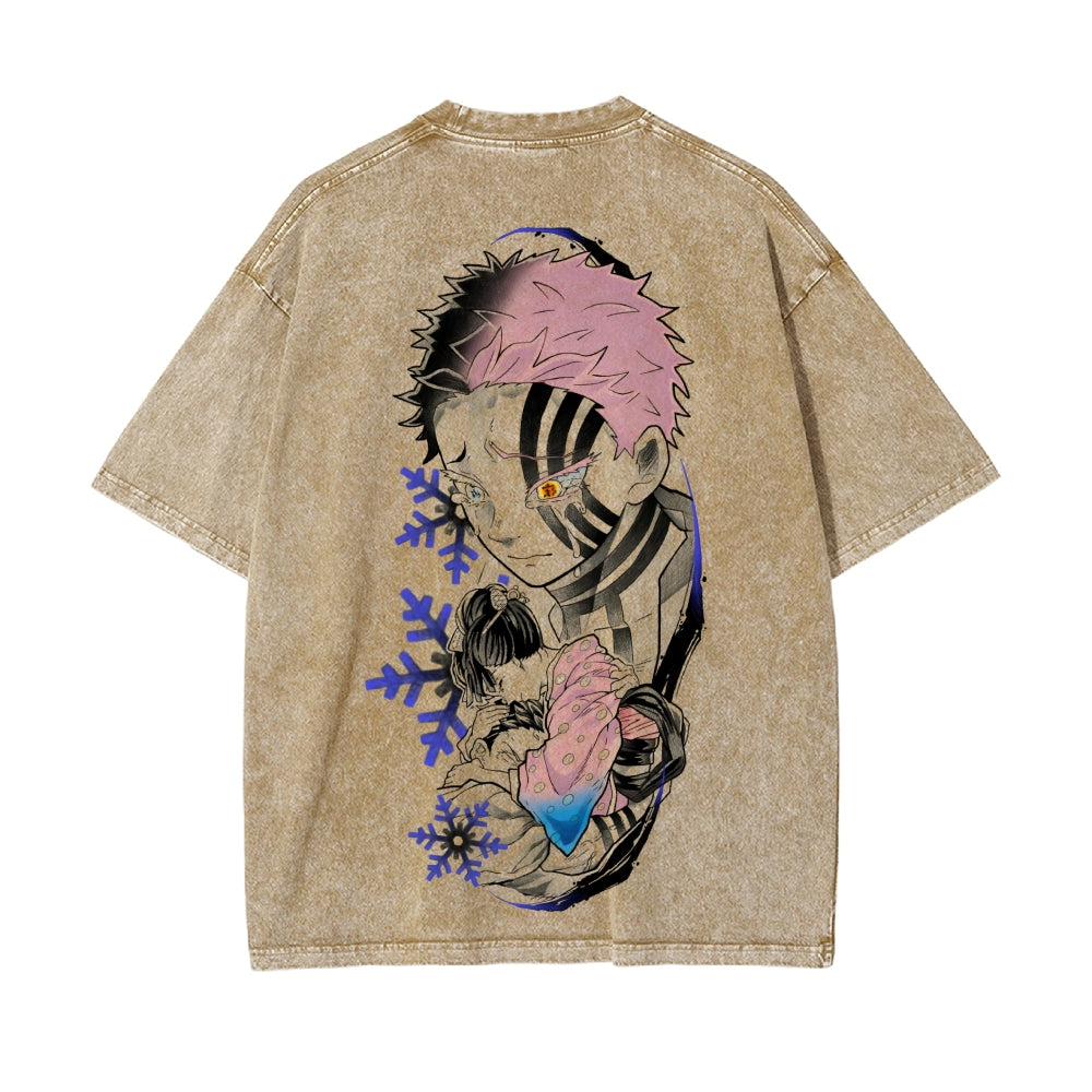 Vintage Oversized T-Shirt Demon Slayer
