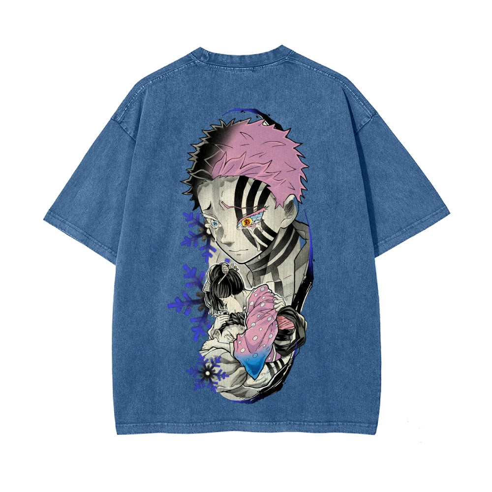 Vintage Oversized T-Shirt Demon Slayer