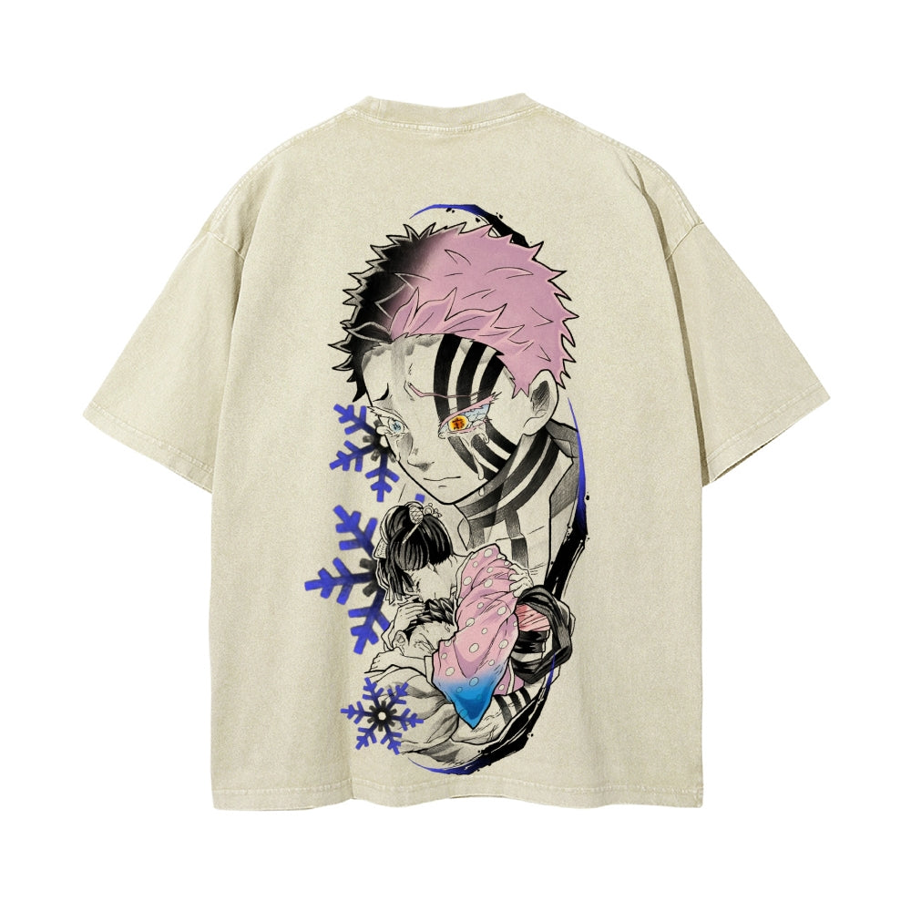 Vintage Oversized T-Shirt Demon Slayer