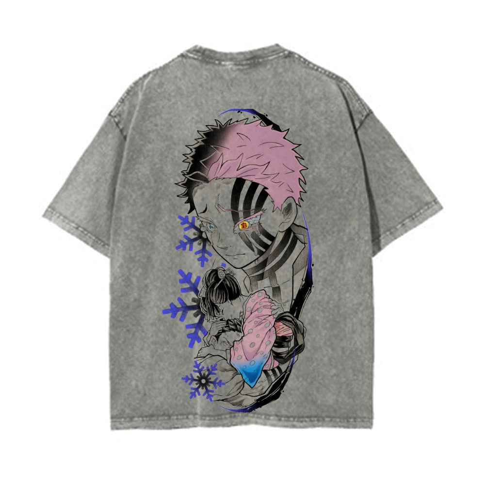 Vintage Oversized T-Shirt Demon Slayer