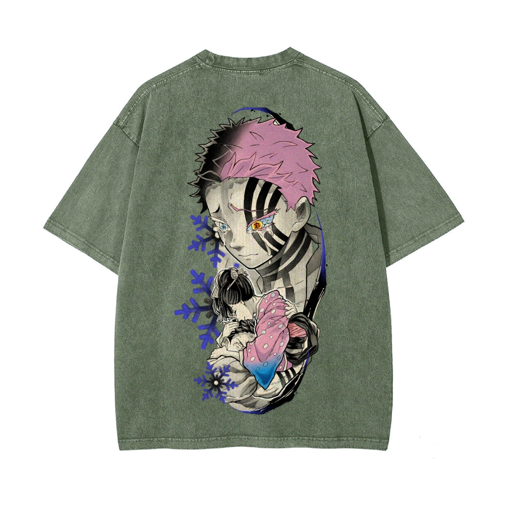 Vintage Oversized T-Shirt Demon Slayer