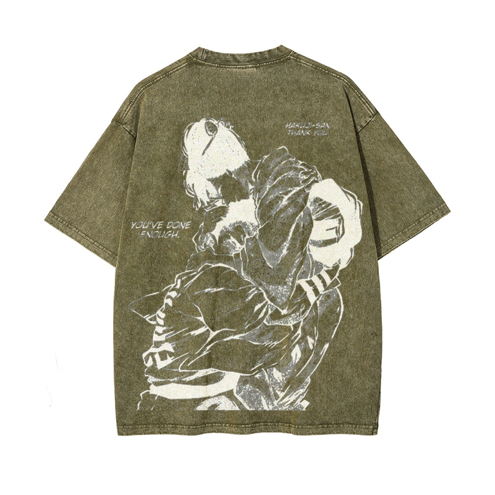 Vintage Oversized T-Shirt Demon Slayer