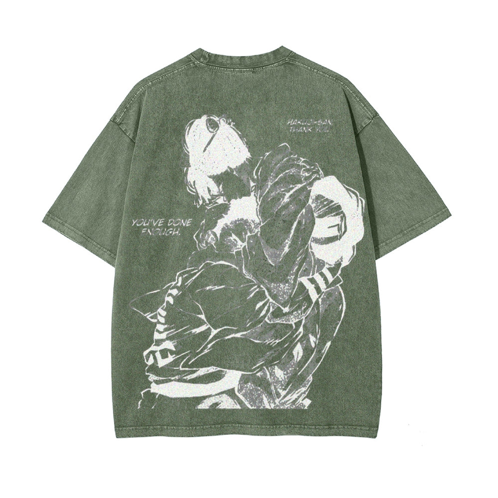Vintage Oversized T-Shirt Demon Slayer