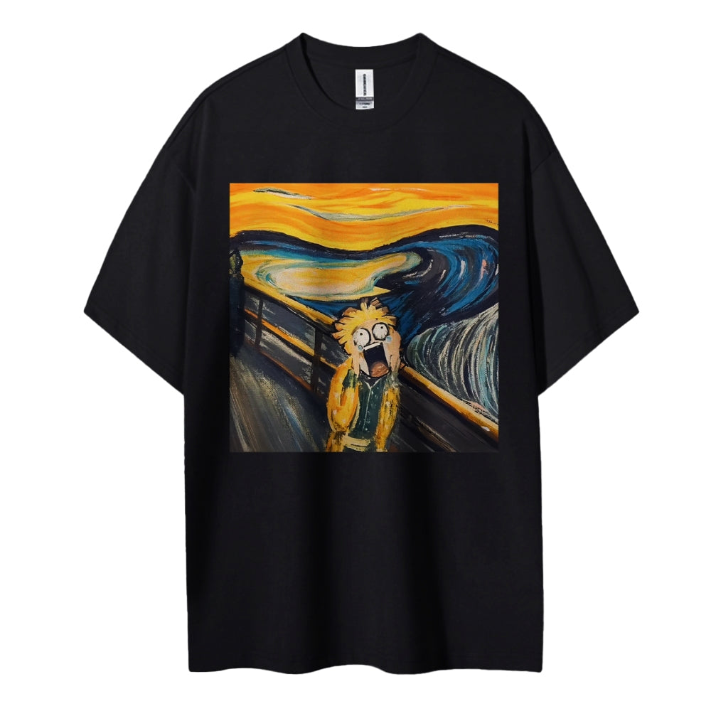 Demon Slayer: Kimetsu no Yaiba Cotton Unisex Crew Neck Anime T-Shirt