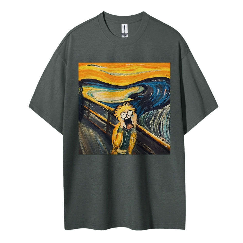 Demon Slayer: Kimetsu no Yaiba Cotton Unisex Crew Neck Anime T-Shirt