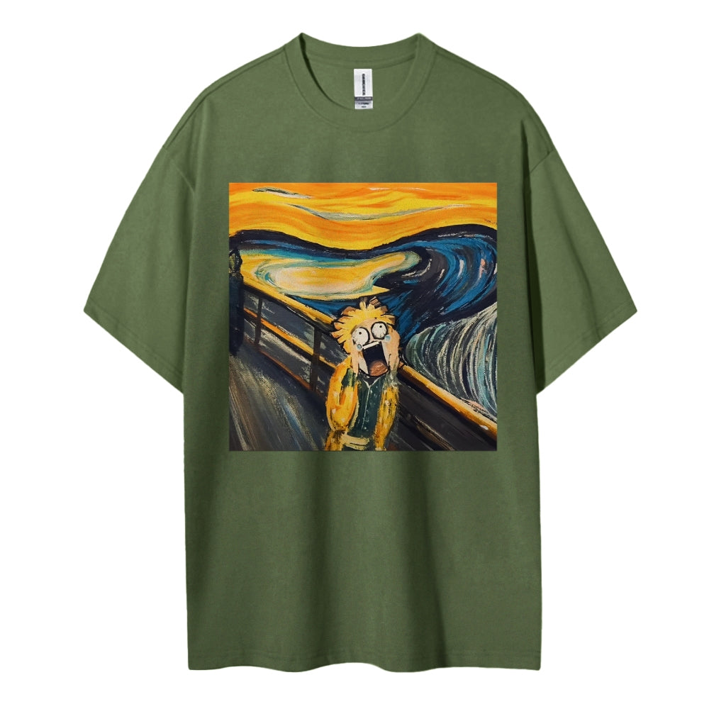 Demon Slayer: Kimetsu no Yaiba Cotton Unisex Crew Neck Anime T-Shirt