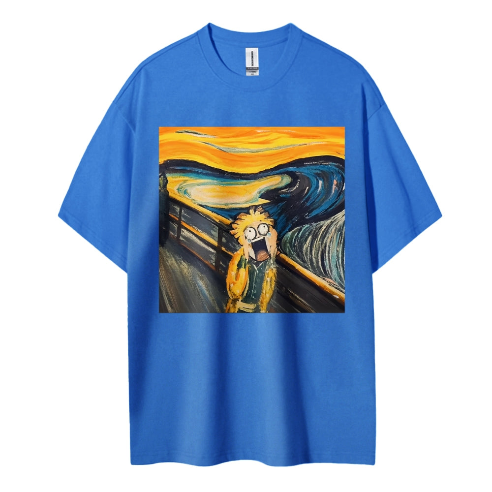 Demon Slayer: Kimetsu no Yaiba Cotton Unisex Crew Neck Anime T-Shirt