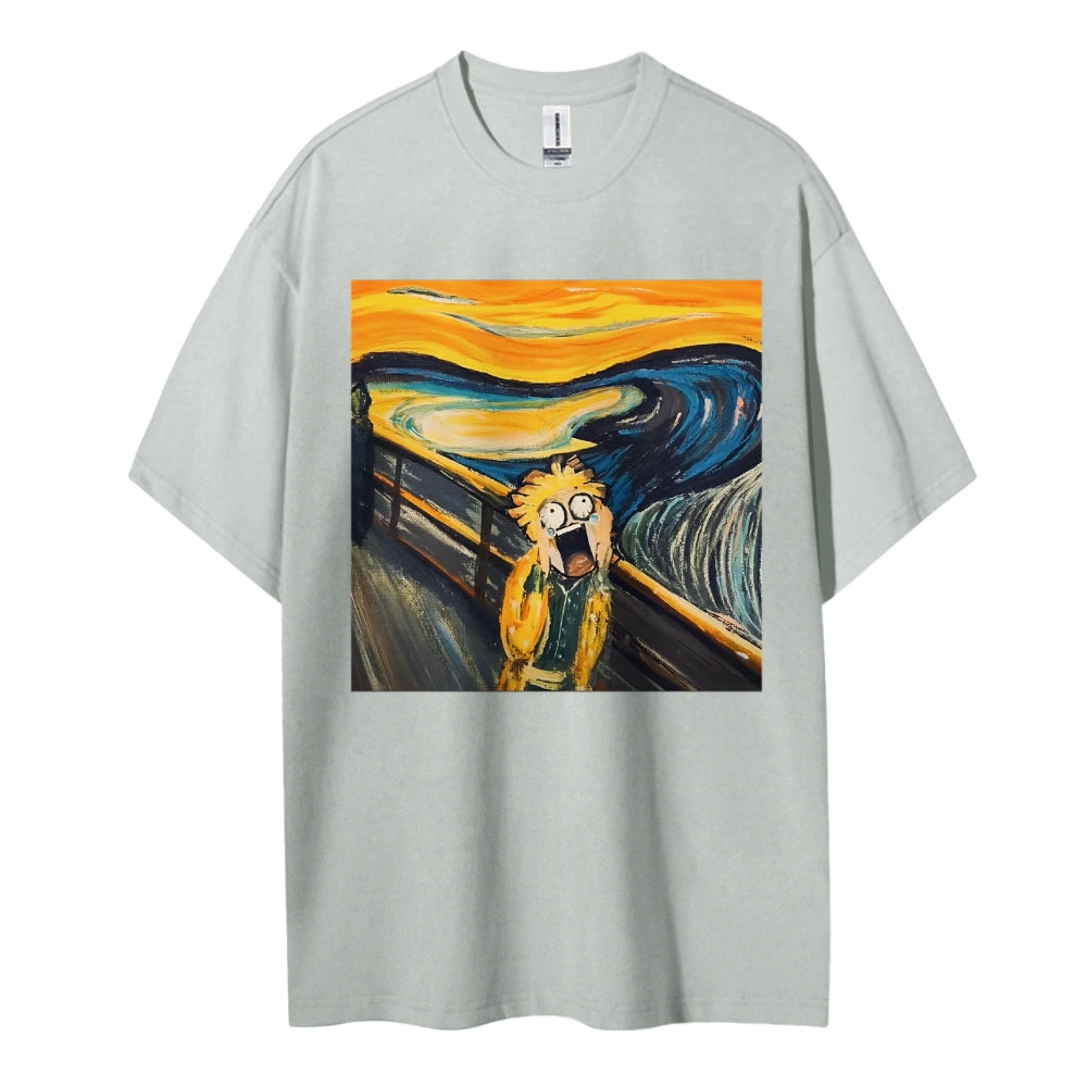 Demon Slayer: Kimetsu no Yaiba Cotton Unisex Crew Neck Anime T-Shirt