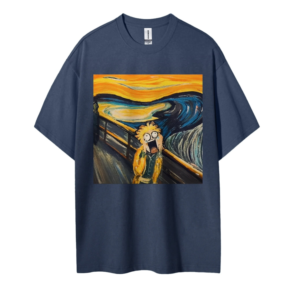 Demon Slayer: Kimetsu no Yaiba Cotton Unisex Crew Neck Anime T-Shirt