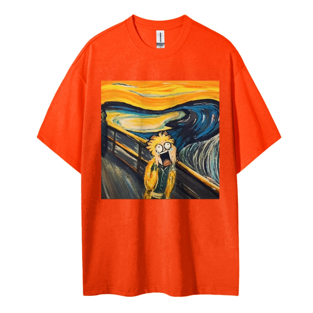 Demon Slayer: Kimetsu no Yaiba Cotton Unisex Crew Neck Anime T-Shirt