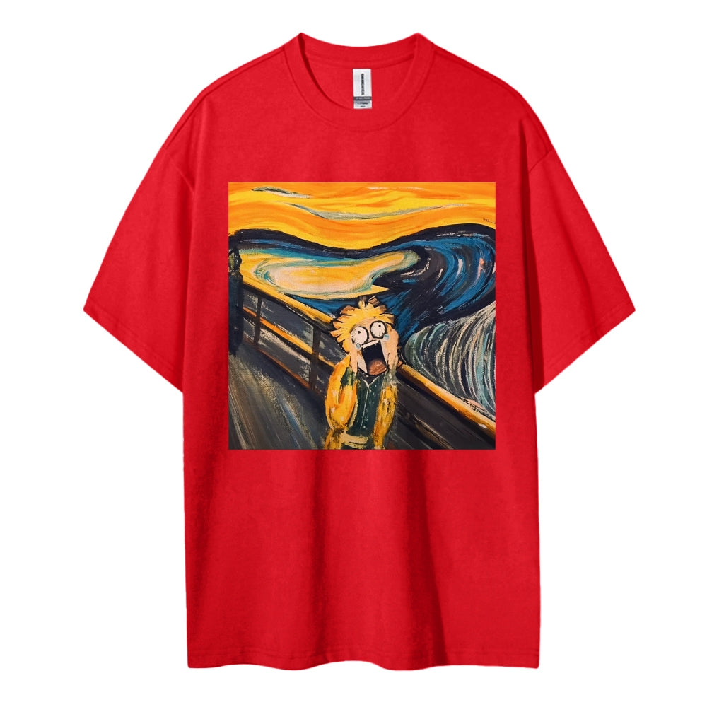 Demon Slayer: Kimetsu no Yaiba Cotton Unisex Crew Neck Anime T-Shirt
