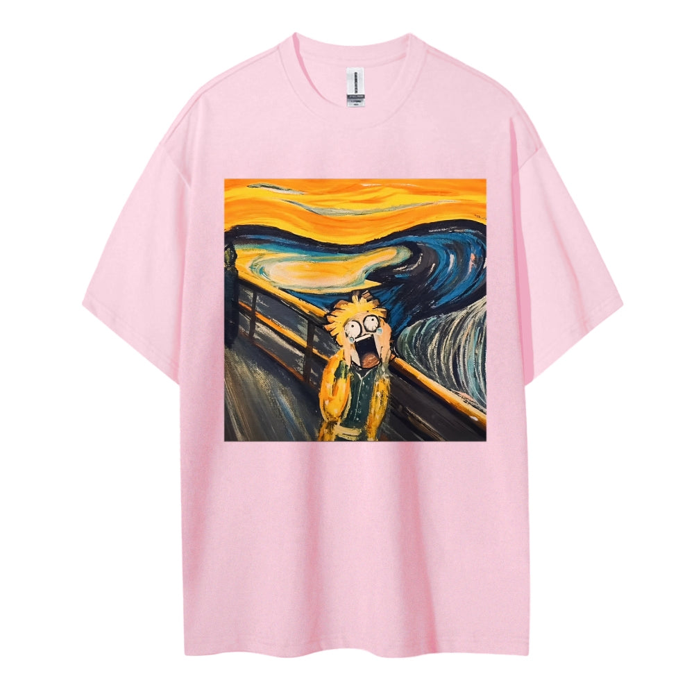 Demon Slayer: Kimetsu no Yaiba Cotton Unisex Crew Neck Anime T-Shirt