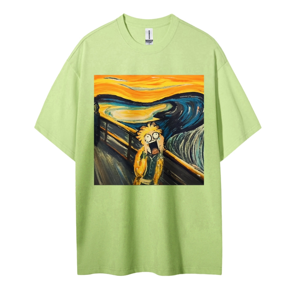 Demon Slayer: Kimetsu no Yaiba Cotton Unisex Crew Neck Anime T-Shirt