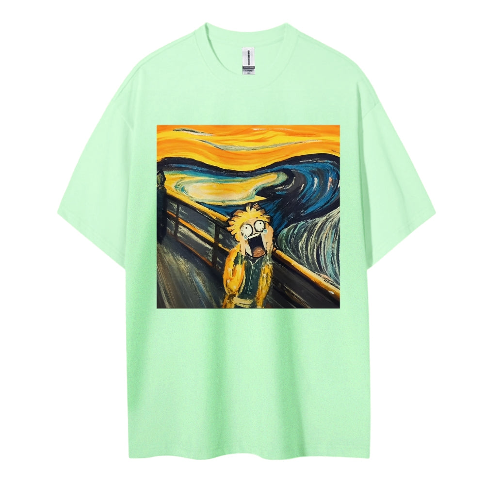 Demon Slayer: Kimetsu no Yaiba Cotton Unisex Crew Neck Anime T-Shirt