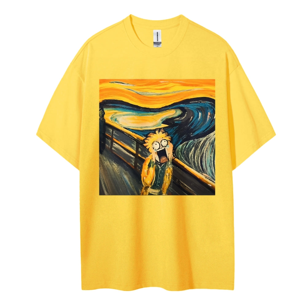 Demon Slayer: Kimetsu no Yaiba Cotton Unisex Crew Neck Anime T-Shirt