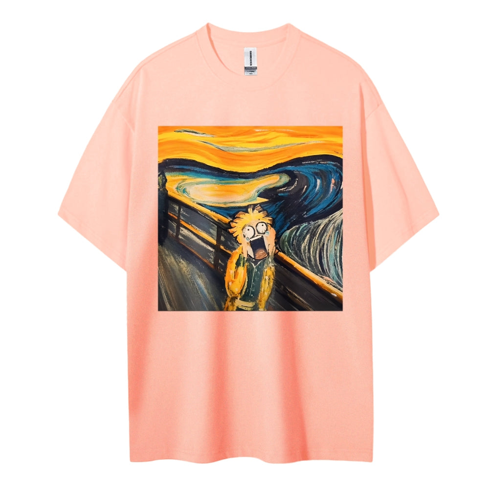 Demon Slayer: Kimetsu no Yaiba Cotton Unisex Crew Neck Anime T-Shirt