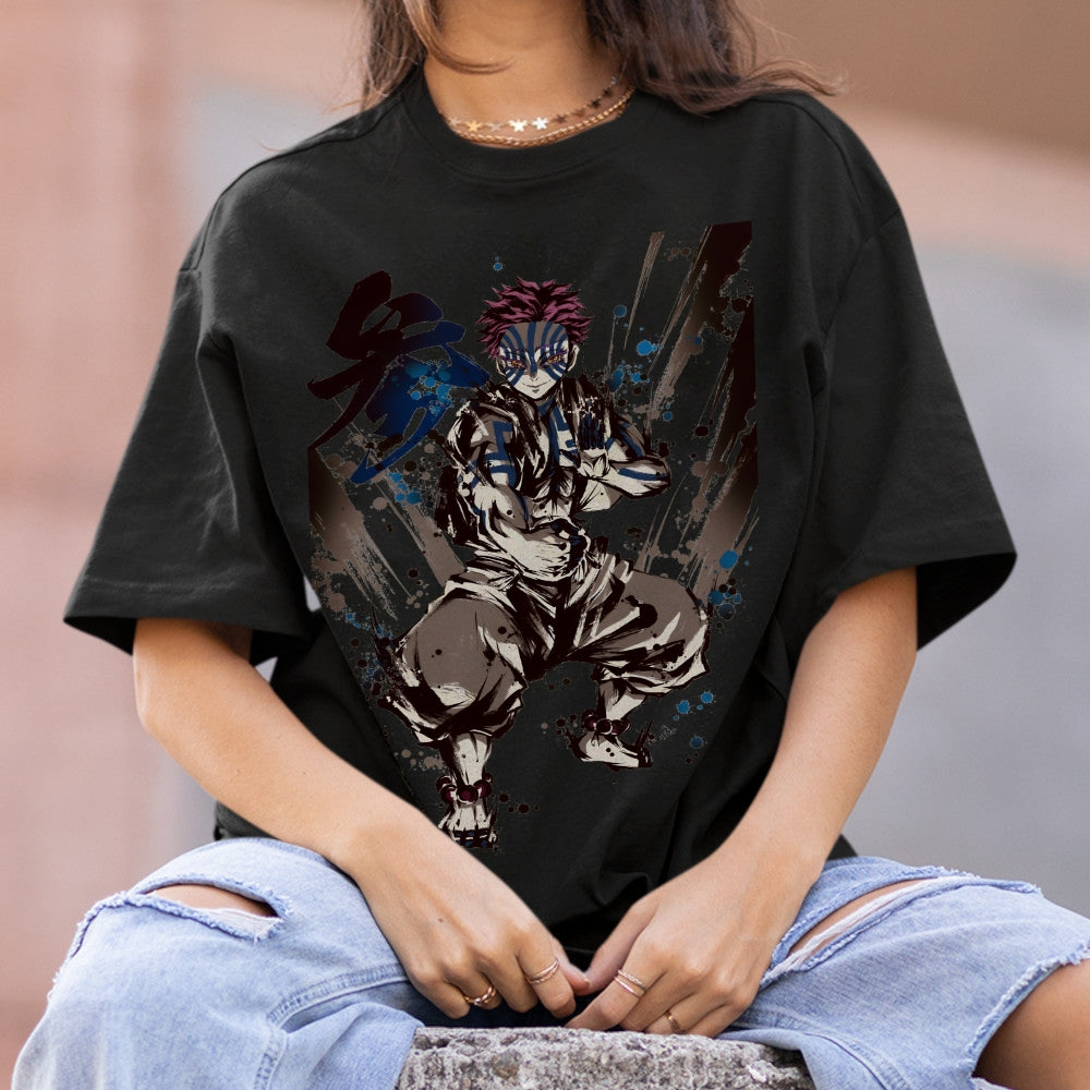 Demon Slayer: Kimetsu no Yaiba Cotton Unisex Crew Neck Anime T-Shirt